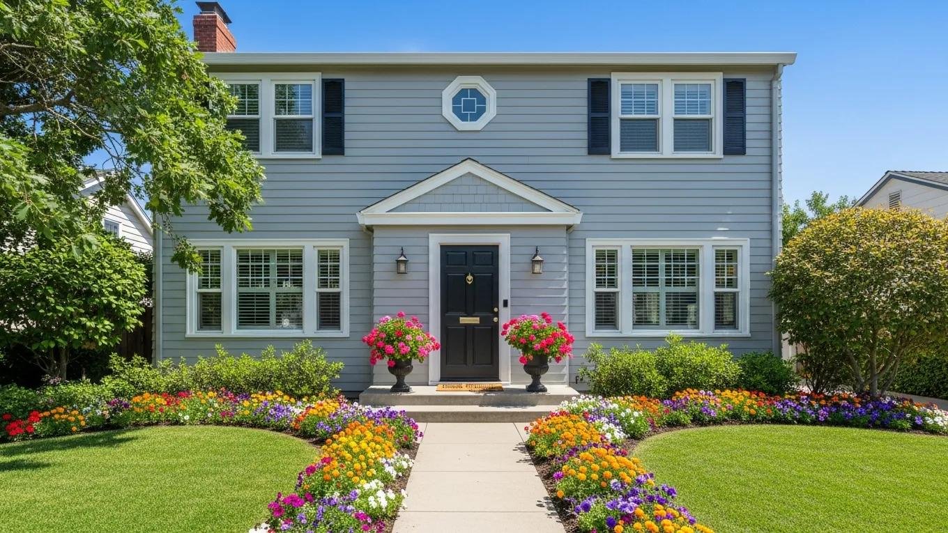 Well-maintained home exterior representing property valuation and preparation for appraisals