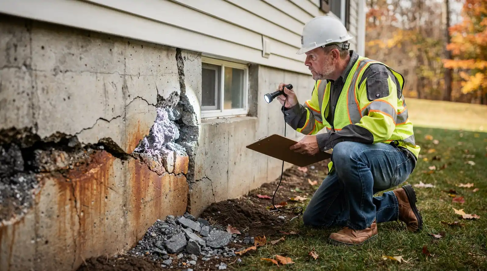 What is a pyrrhotite foundation appraisal in Connecticut